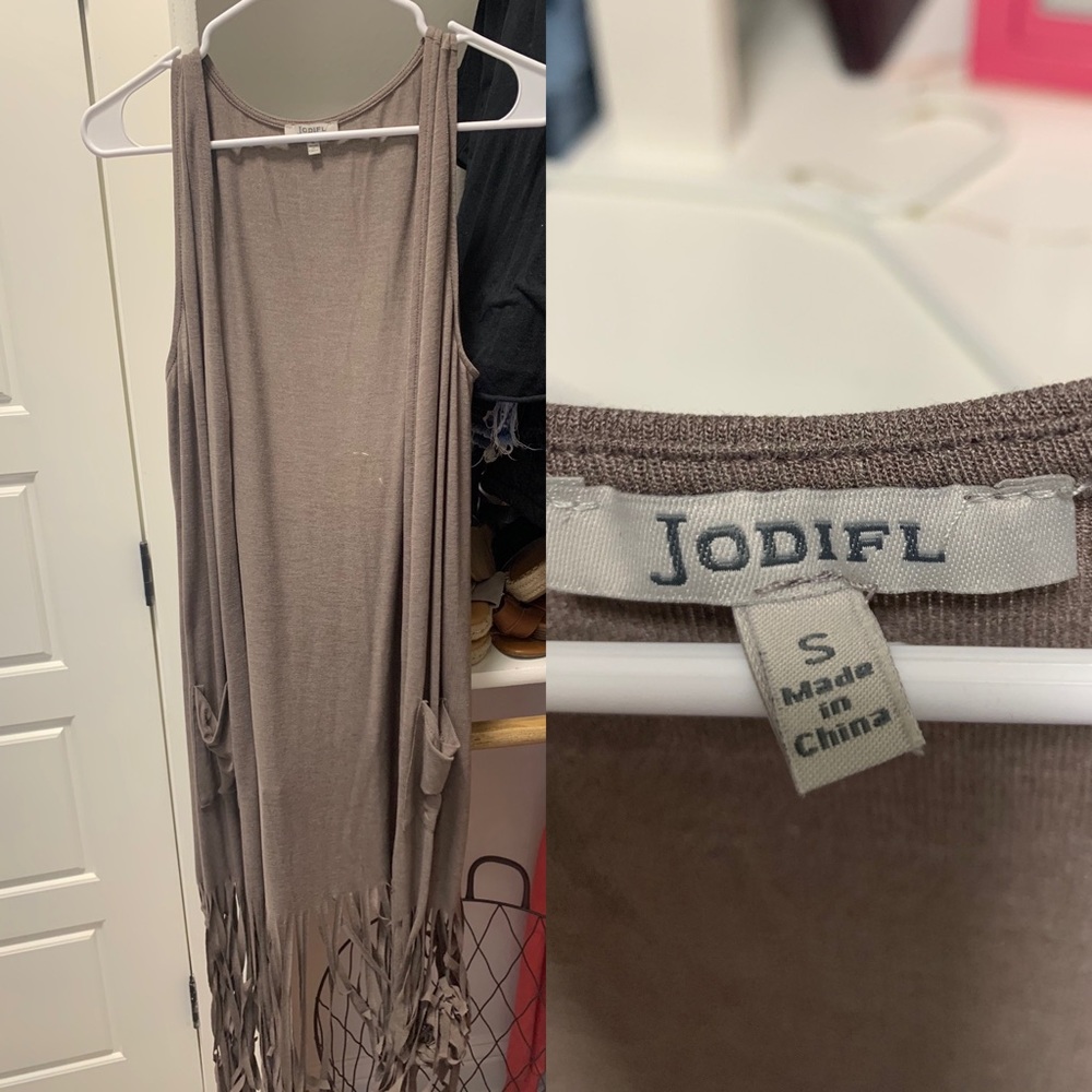 Long vest